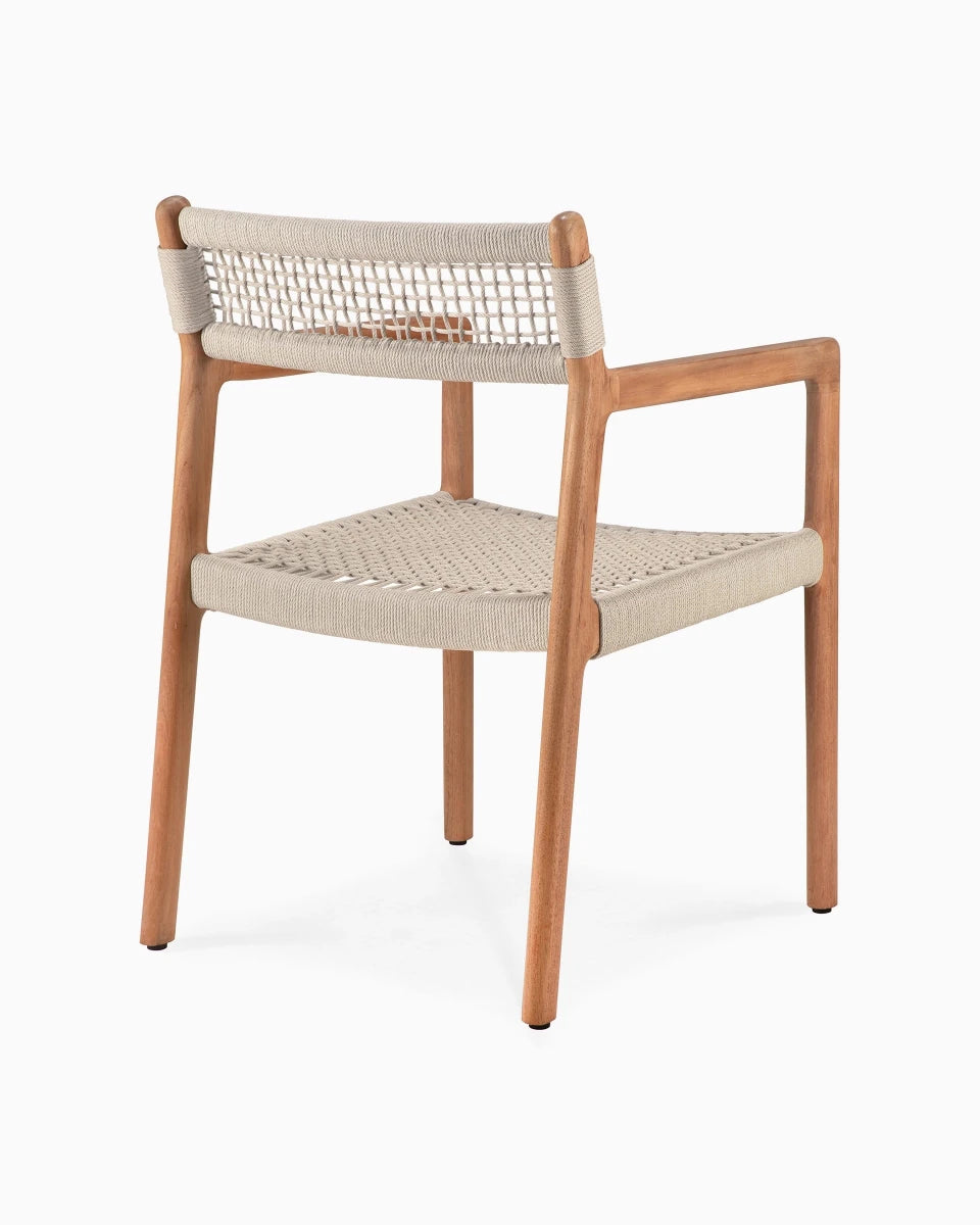 Jack Woven Outdoor Dining Chair - Image 5