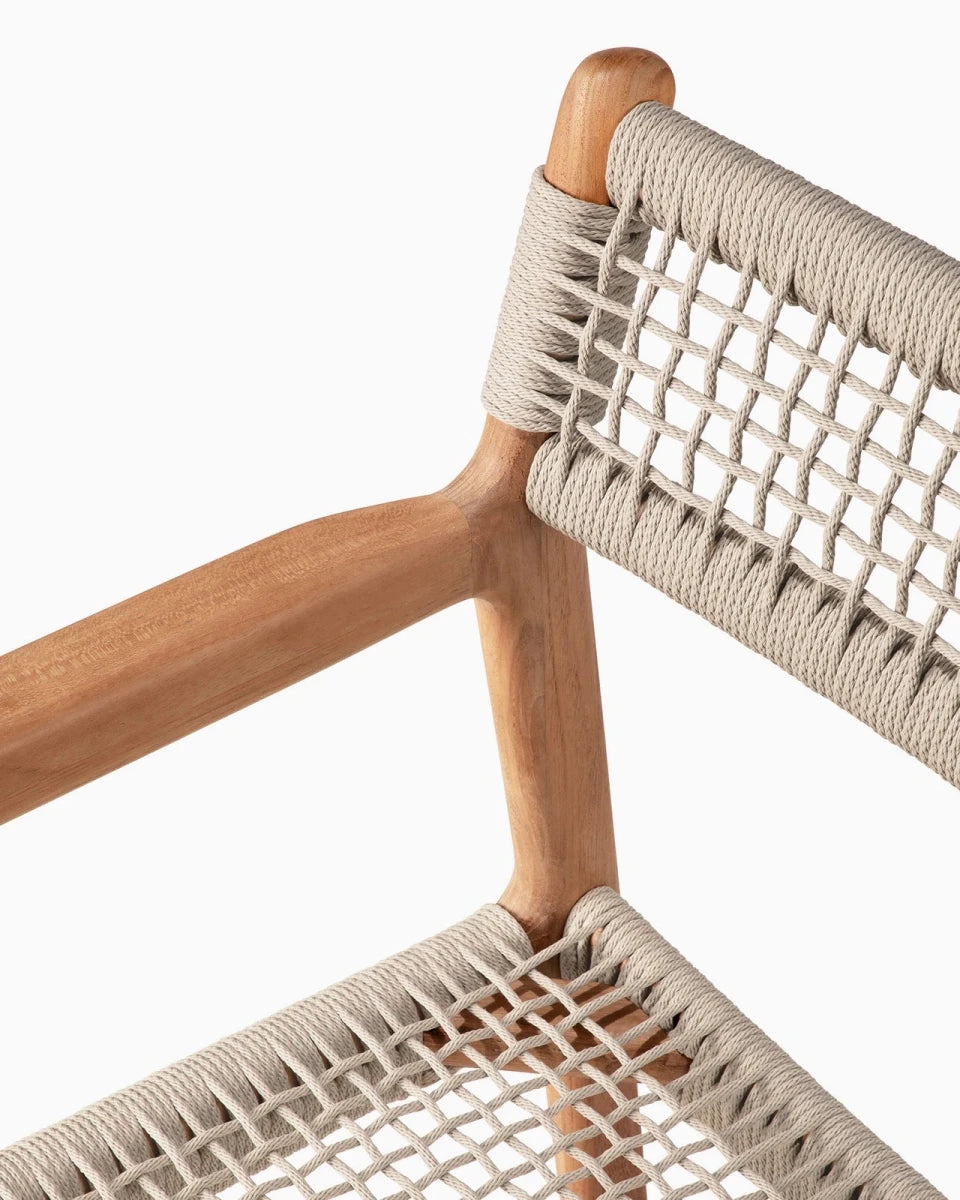 Jack Woven Outdoor Dining Chair - Image 6