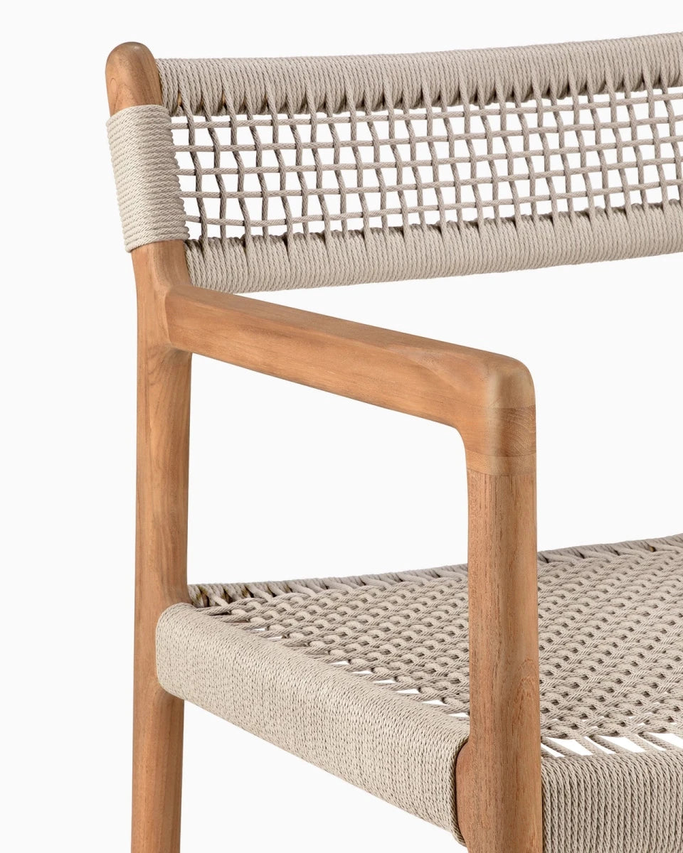 Jack Woven Outdoor Dining Chair - Image 7