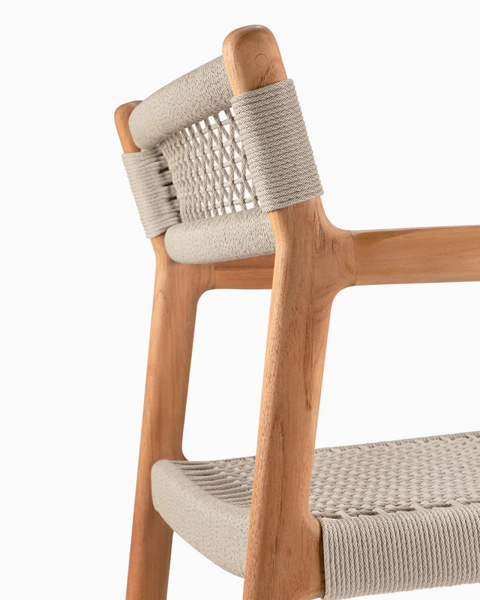 Jack Woven Outdoor Dining Chair - Image 8