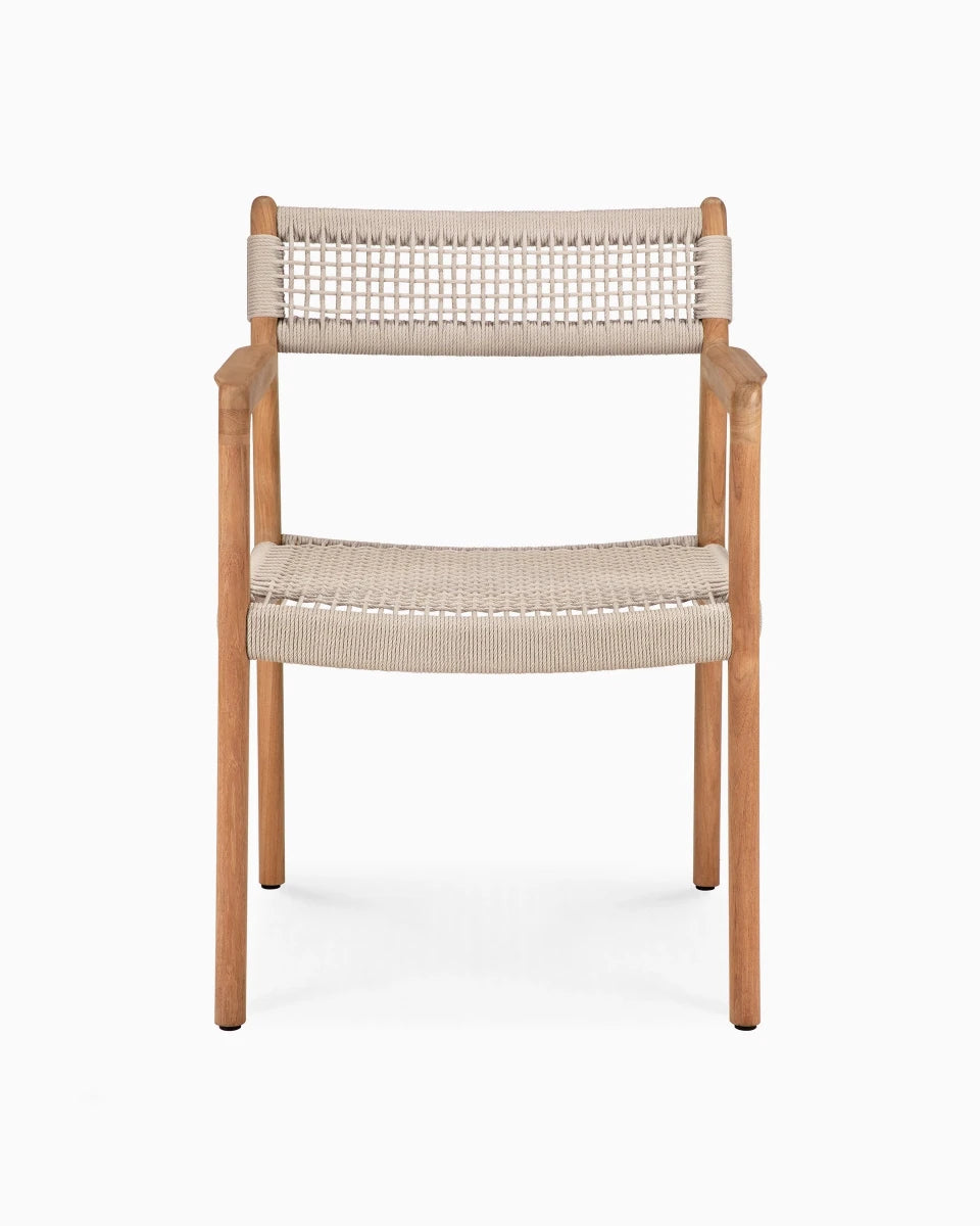 Jack Woven Outdoor Dining Chair - Image 3
