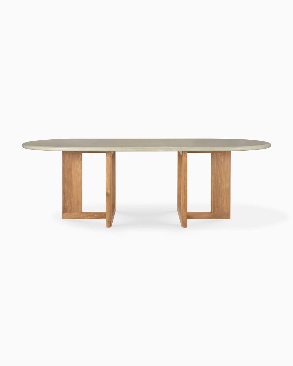 Trestle Outdoor Dining Table