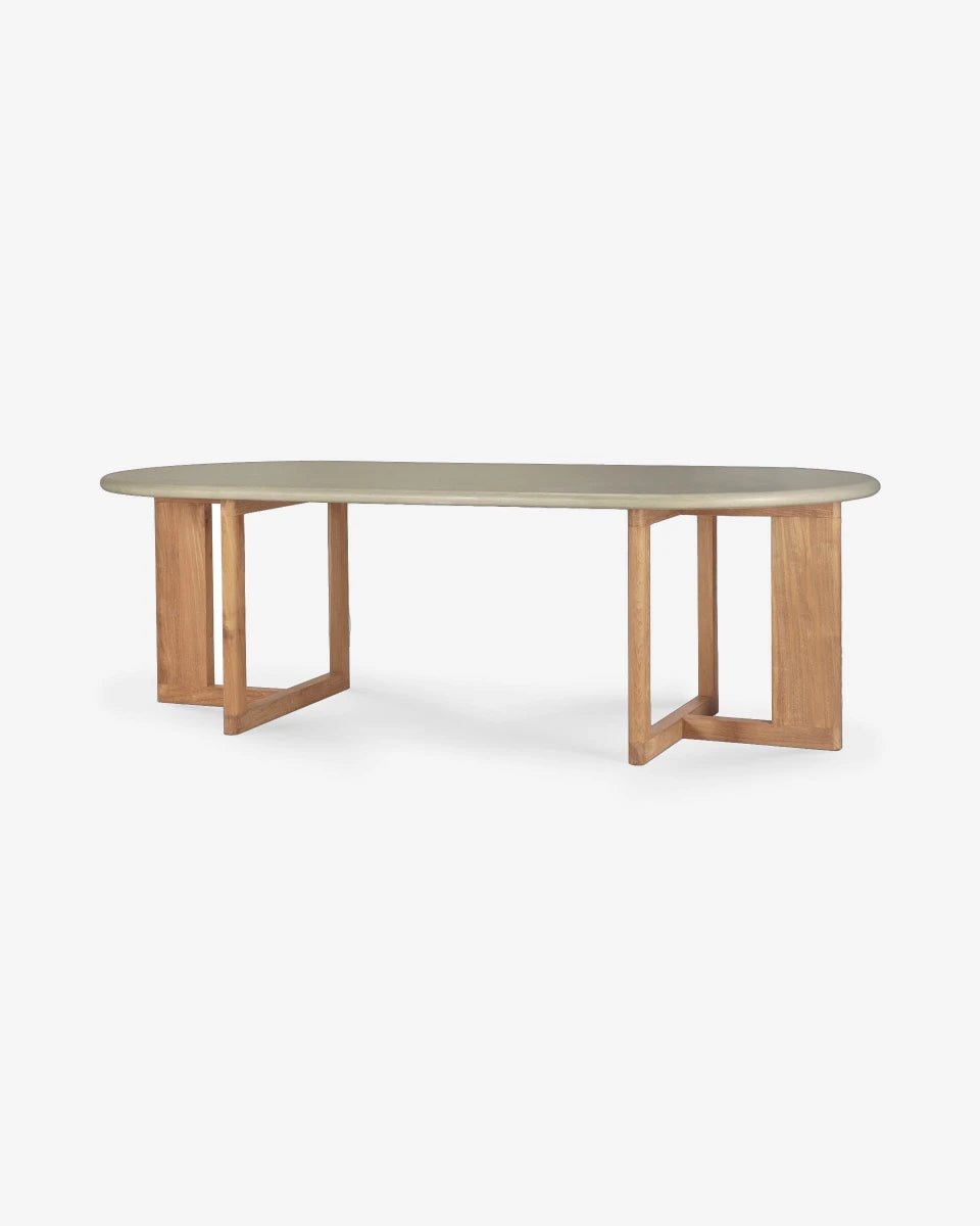 Trestle Outdoor Dining Table - Image 7