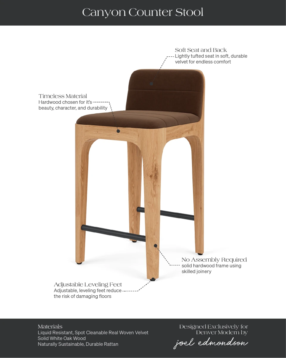 Canyon Counter & Bar Stool - Image 25