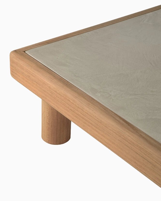 Monocle Outdoor Concrete Coffee Table - Image 5