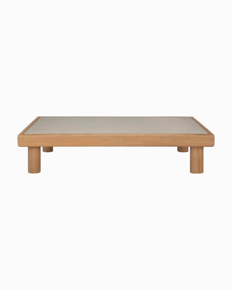 Monocle Outdoor Concrete Coffee Table - Image 3