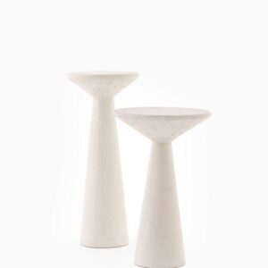 Ravine Concrete Accent Tables, Set of 2